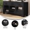 Flash Furniture Wells Black 59 Inch Modern Kitchen and Dining Room Buffet Sideboard Storage Cabinet EV-CA7515-01ZZ-BK-GG - alternate 8